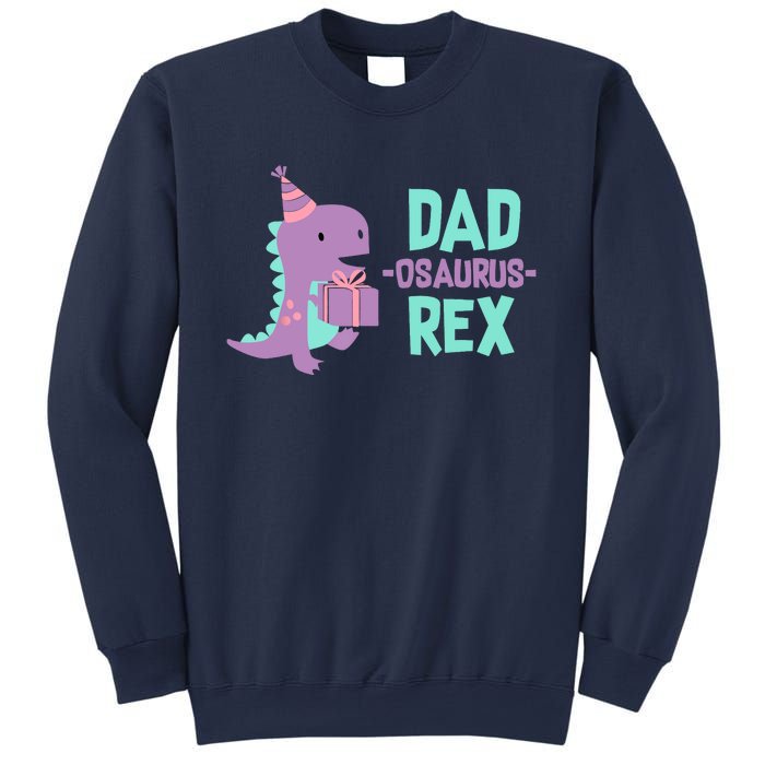 Dad Dinosaur Family Matching Birthday Girl Party Daughter Sweatshirt