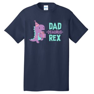 Dad Dinosaur Family Matching Birthday Girl Party Daughter Tall T-Shirt