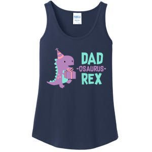 Dad Dinosaur Family Matching Birthday Girl Party Daughter Ladies Essential Tank