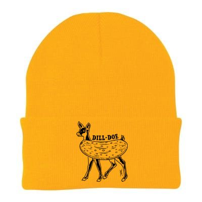 Dill Doe Funny Inappropriate Party Naughty Reindeer She Knit Cap Winter Beanie