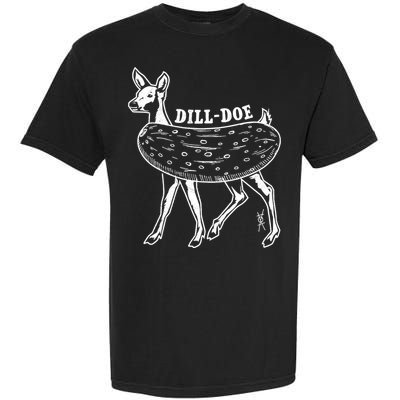 Dill Doe Funny Inappropriate Party Naughty Reindeer She Garment-Dyed Heavyweight T-Shirt