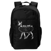 Dill Doe Funny Inappropriate Party Naughty Reindeer She Daily Commute Backpack