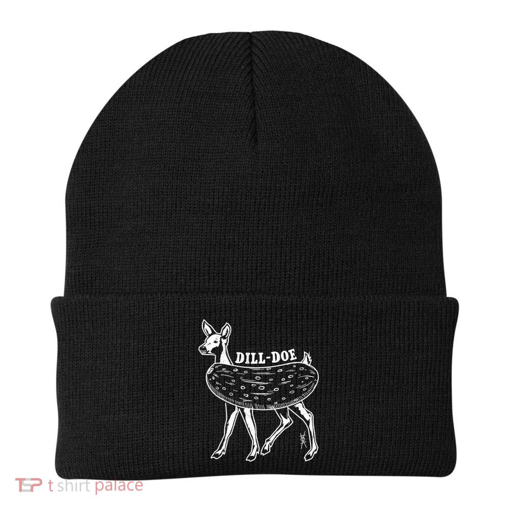 Dill Doe Funny Inappropriate Party Naughty Reindeer She Beanie