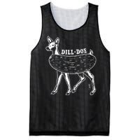 Dill Doe Funny Inappropriate Party Naughty Reindeer She Mesh Reversible Basketball Jersey Tank