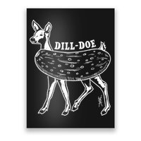 Dill Doe Funny Inappropriate Party Naughty Reindeer She Poster