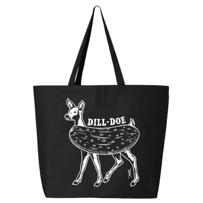 Dill Doe Funny Inappropriate Party Naughty Reindeer She 25L Jumbo Tote
