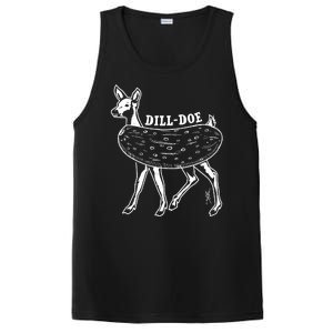 Dill Doe Funny Inappropriate Party Naughty Reindeer She PosiCharge Competitor Tank