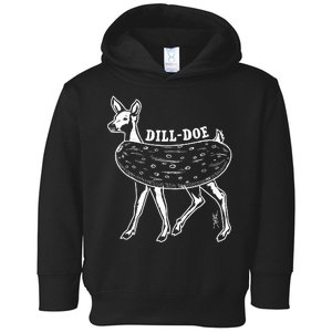 Dill Doe Funny Inappropriate Party Naughty Reindeer She Toddler Hoodie