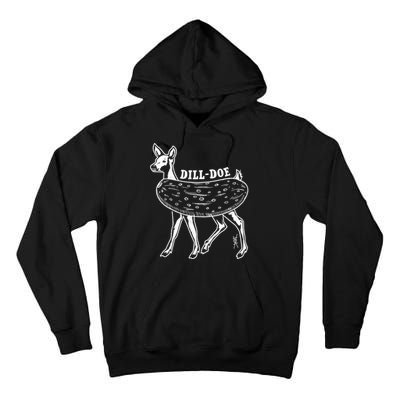 Dill Doe Funny Inappropriate Party Naughty Reindeer She Tall Hoodie