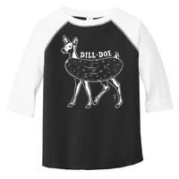 Dill Doe Funny Inappropriate Party Naughty Reindeer She Toddler Fine Jersey T-Shirt