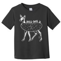 Dill Doe Funny Inappropriate Party Naughty Reindeer She Toddler T-Shirt