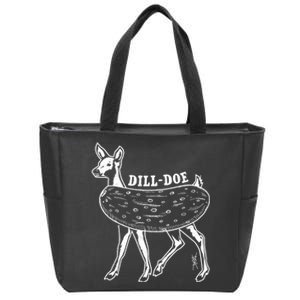 Dill Doe Funny Inappropriate Party Naughty Reindeer She Zip Tote Bag