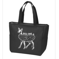 Dill Doe Funny Inappropriate Party Naughty Reindeer She Zip Tote Bag