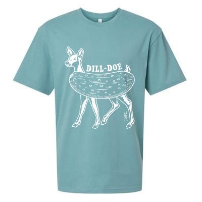 Dill Doe Funny Inappropriate Party Naughty Reindeer She Sueded Cloud Jersey T-Shirt