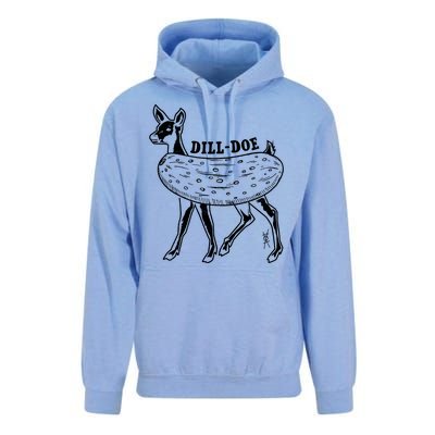 Dill Doe Funny Inappropriate Party Naughty Reindeer She Unisex Surf Hoodie