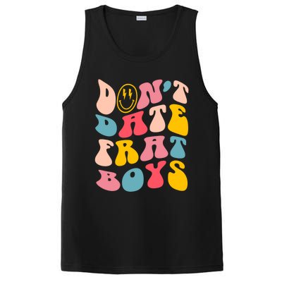 Don't Date Frat Boy Funny Preppy Trendy PosiCharge Competitor Tank