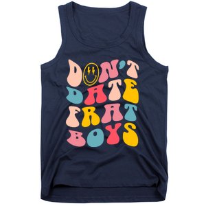 Don't Date Frat Boy Funny Preppy Trendy Tank Top