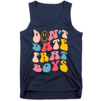 Don't Date Frat Boy Funny Preppy Trendy Tank Top