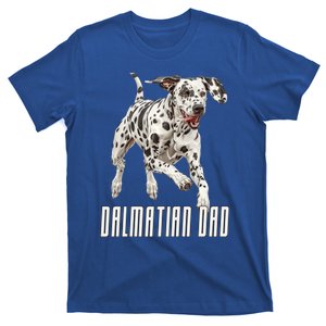 Dalmatian Dad Father Parent Dal Dog Running Cute Adorable Cute Gift T-Shirt