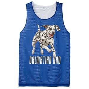 Dalmatian Dad Father Parent Dal Dog Running Cute Adorable Cute Gift Mesh Reversible Basketball Jersey Tank