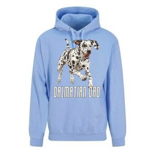 Dalmatian Dad Father Parent Dal Dog Running Cute Adorable Cute Gift Unisex Surf Hoodie