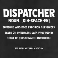 Dispatcher Definition Funny Who Does Precision Guesswork 25L Jumbo Tote
