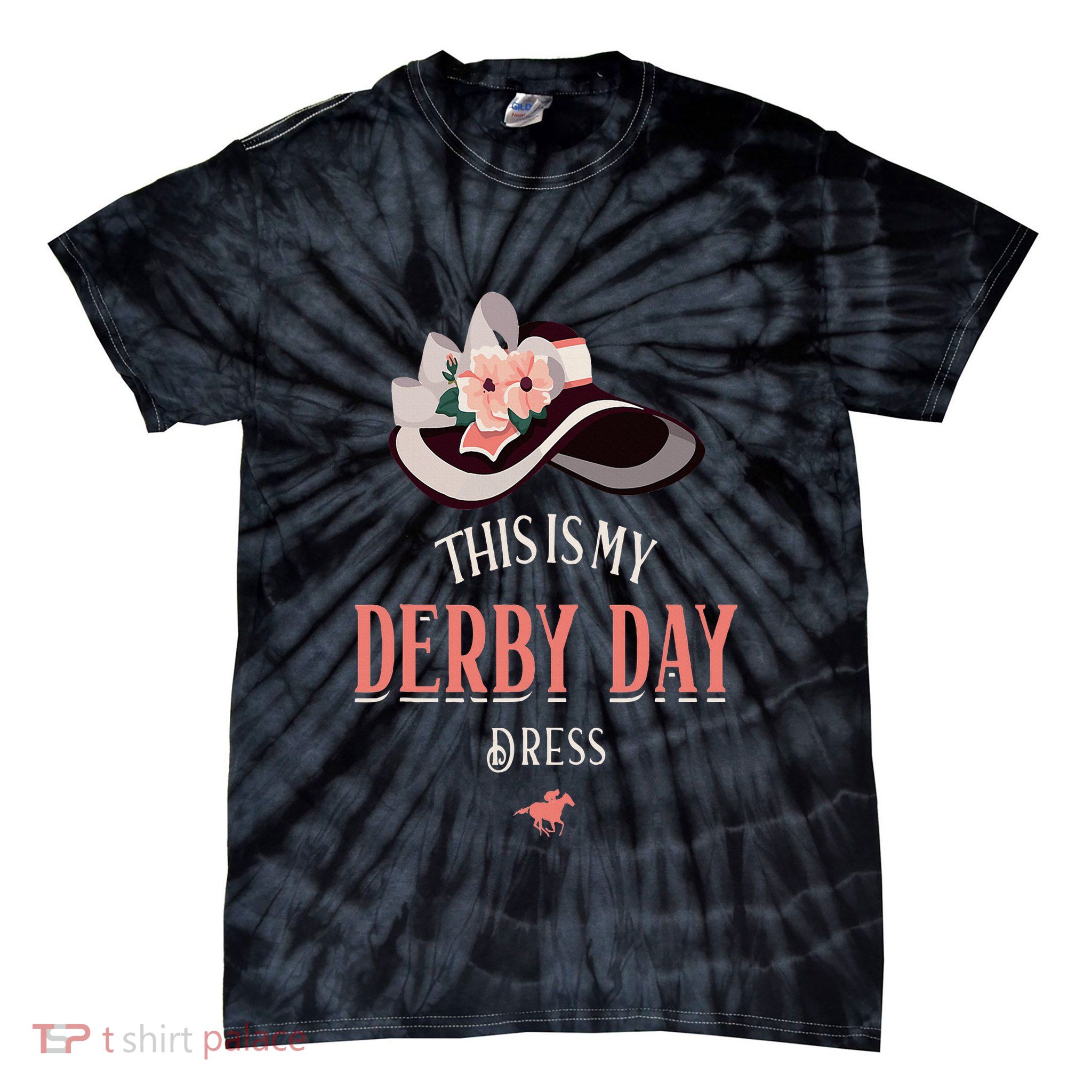 Derby Day For Women This Is My Derby Day Dress Tie-Dye T-Shirt