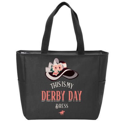 Derby Day For Women This Is My Derby Day Dress Zip Tote Bag