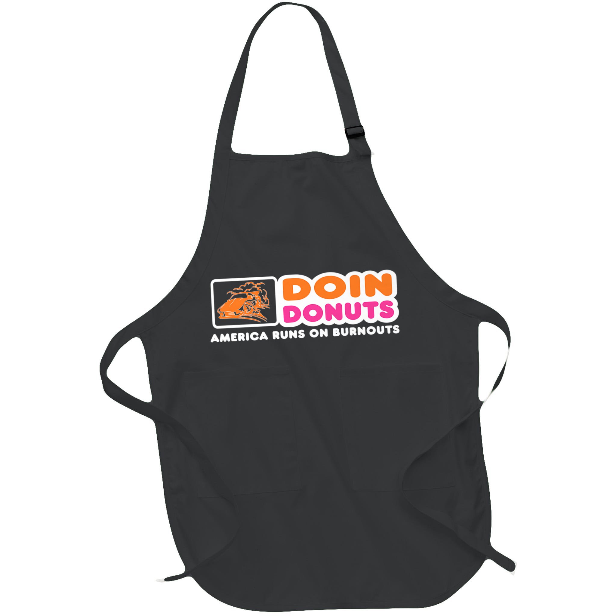 Doin Donuts Funny Burnout Racing Car Enthusiast Apron