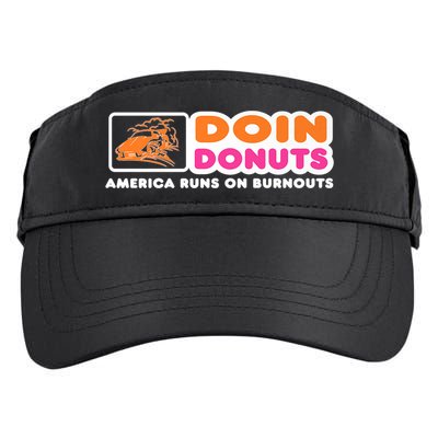 Doin Donuts Funny Burnout Racing Car Enthusiast Adult Drive Performance Visor