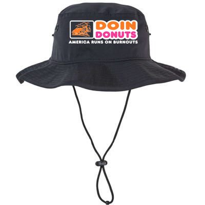 Doin Donuts Funny Burnout Racing Car Enthusiast Bucket Hat