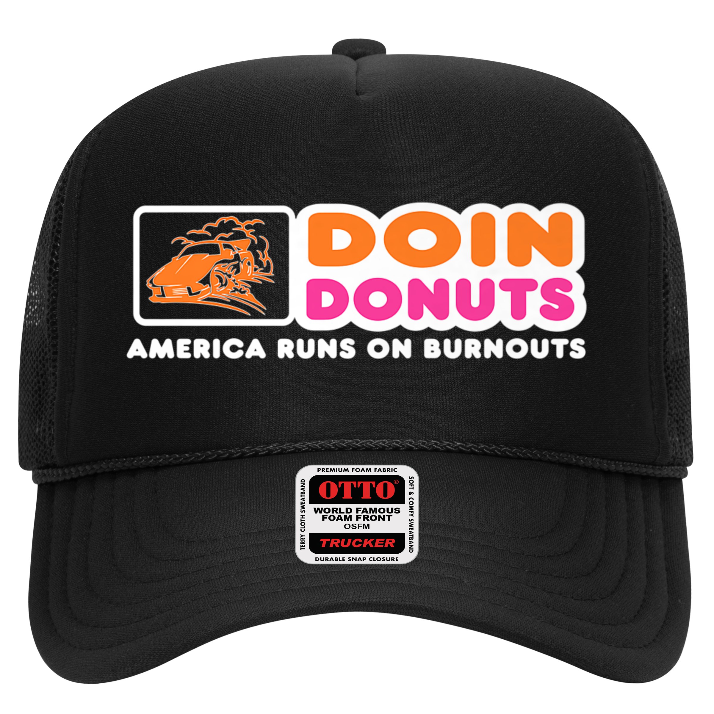 Doin Donuts Funny Burnout Racing Car Enthusiast Hat