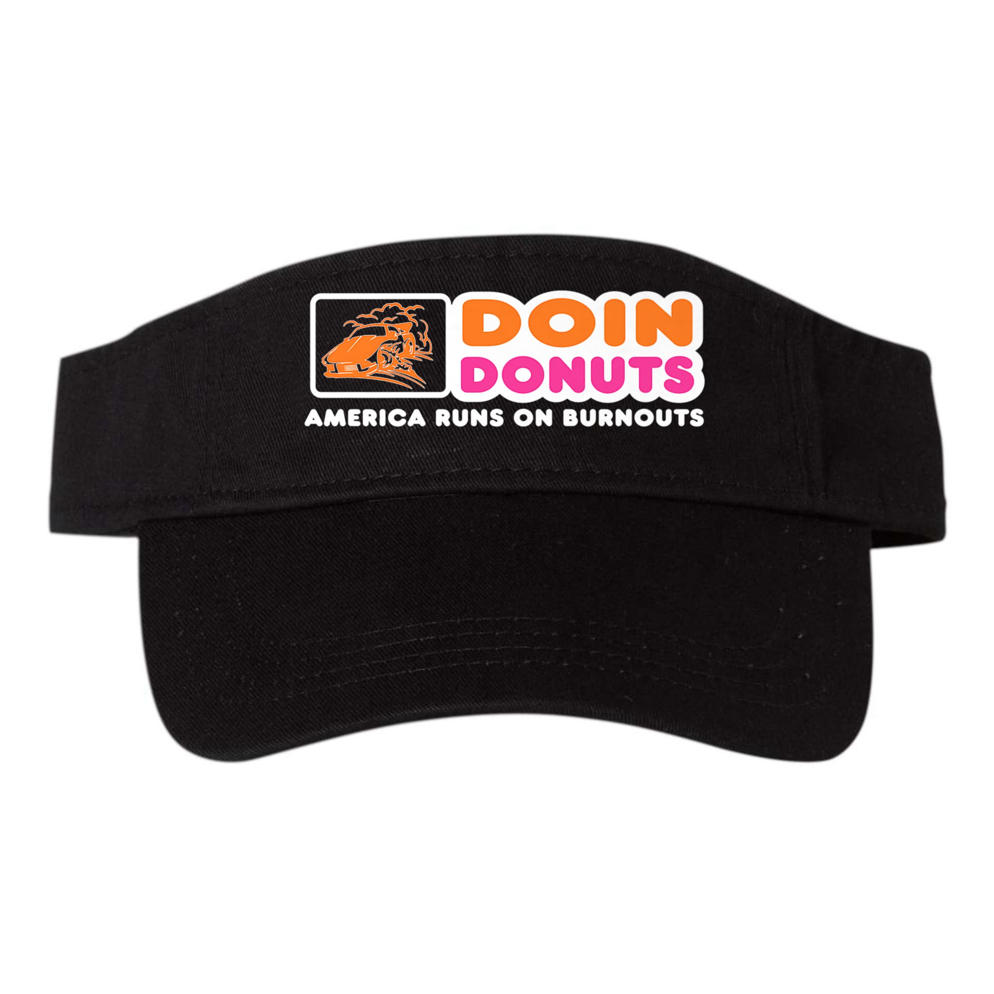 Doin Donuts Funny Burnout Racing Car Enthusiast Visor