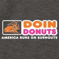 Doin Donuts Funny Burnout Racing Car Enthusiast Vector Backpack