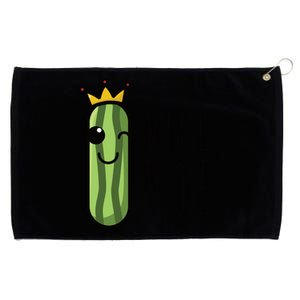 Dill Doe Funny Pickles Puns And Fun Distressed Gift Grommeted Golf Towel