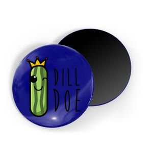 Dill Doe Funny Pickles Puns And Fun Distressed Gift Magnet