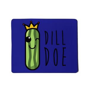 Dill Doe Funny Pickles Puns And Fun Distressed Gift Mousepad