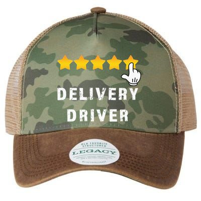 Delivery Driver Five Star Food Dash Grub Grocery Legacy Tie Dye Trucker Hat