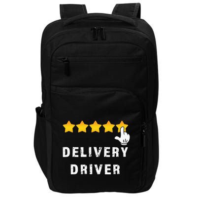 Delivery Driver Five Star Food Dash Grub Grocery Impact Tech Backpack
