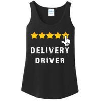 Delivery Driver Five Star Food Dash Grub Grocery Ladies Essential Tank