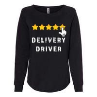 Delivery Driver Five Star Food Dash Grub Grocery Womens California Wash Sweatshirt