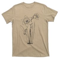 Daffodil Daffodils Flowers Floral Spring Easter T-Shirt