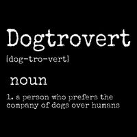 Dogtrovert Definition Funny Dog S Premium T-Shirt