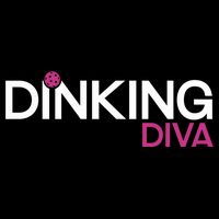 Dinking Diva Funny Pickleball Breast Cancer Awareness Gift Impact Tech Backpack