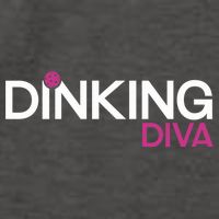 Dinking Diva Funny Pickleball Breast Cancer Awareness Gift Vector Backpack