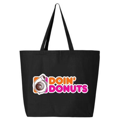 Doin Donuts Funny Racing & Drift Car Enthusiast 25L Jumbo Tote