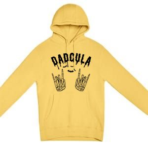 Dadcula Dad Father Monster Halloween Matching Costume Gift Premium Pullover Hoodie