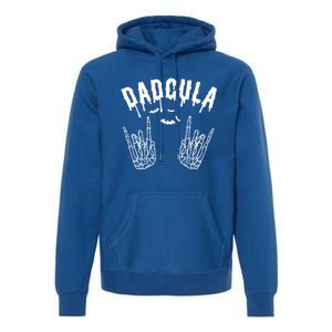 Dadcula Dad Father Monster Halloween Matching Costume Gift Premium Hoodie