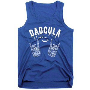 Dadcula Dad Father Monster Halloween Matching Costume Gift Tank Top