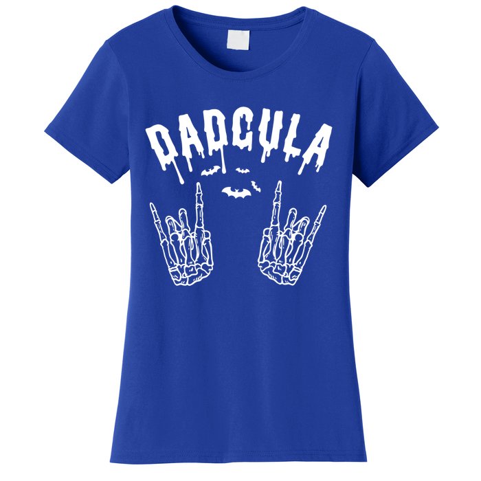 Dadcula Dad Father Monster Halloween Matching Costume Gift Women's T-Shirt